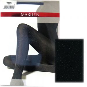 Marilyn SHINE E57 R1/2 rajstopy black 100